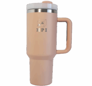 HPI Tumbler 40 oz Stainless Steel Insulated Tumbler for Water, Iced Tea or Coffee, Smoothie and More, With Lid and straw, 100% Leakproof Coffee Tumbler for Cup Holder Friendly Base