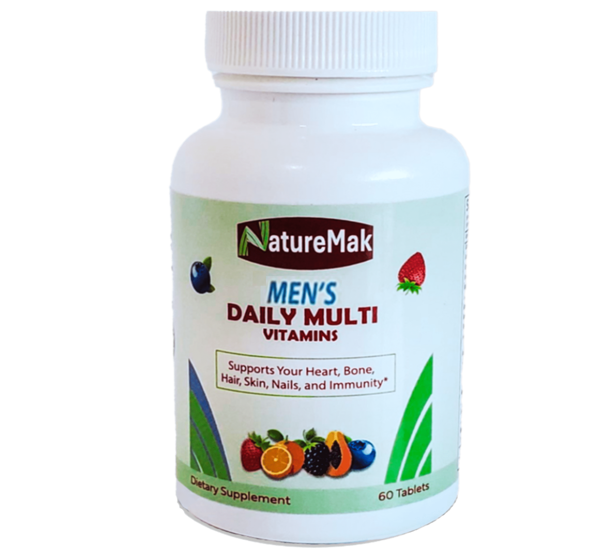 NatureMak Men’s Multivitamin with Vitamin D & B-Vitamins – 60 Tablets