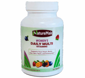 NatureMak Women’s Multivitamin with Iron & B-Vitamins – 60 Tablets