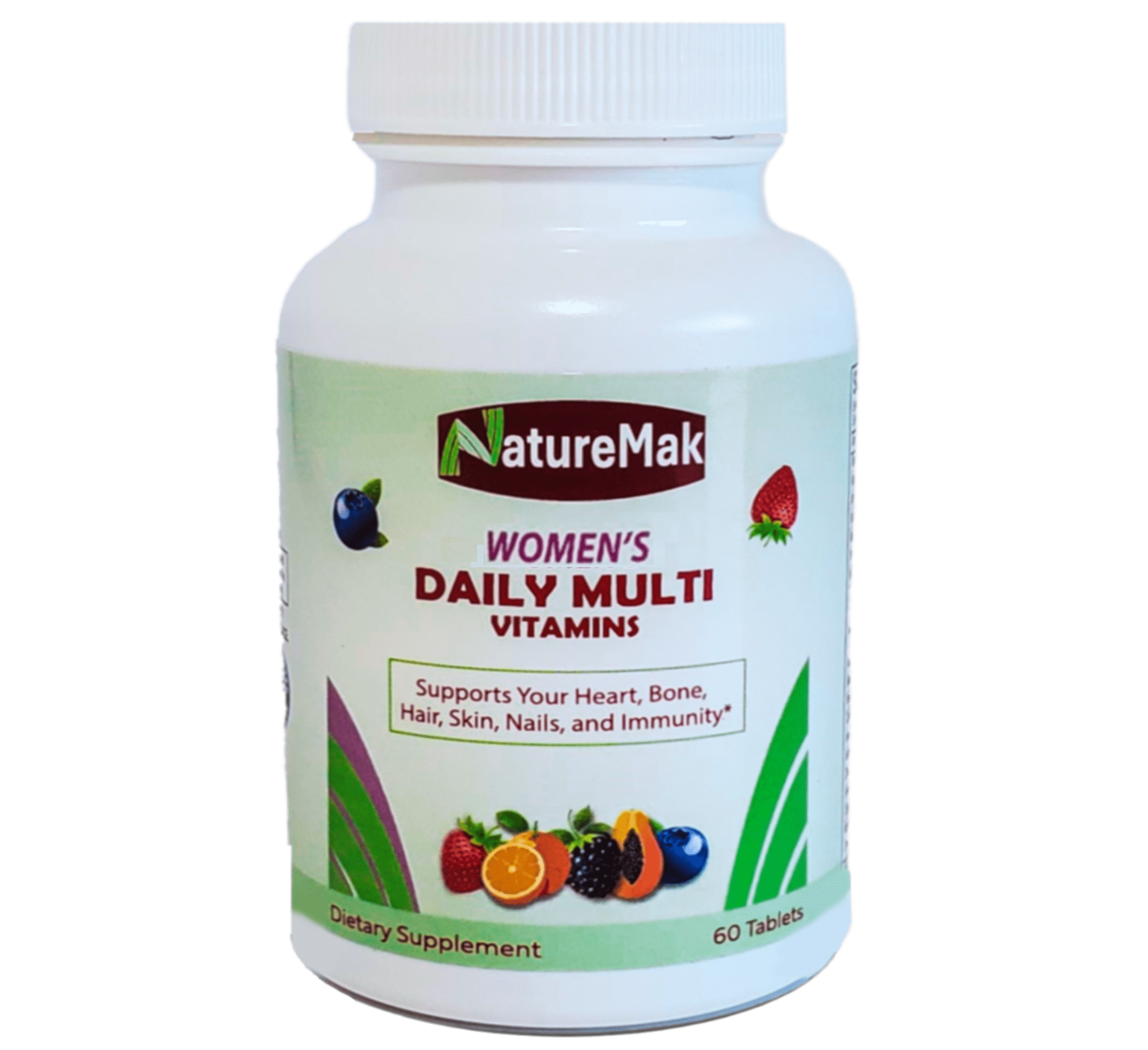 NatureMak Women’s Multivitamin with Iron & B-Vitamins – 60 Tablets