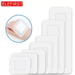 10pcs Sterile Dressing Waterproof Breathable Cushion Adhesive Plaster Wound Hemostasis Sticker First Aid Bandage Emergency Kit