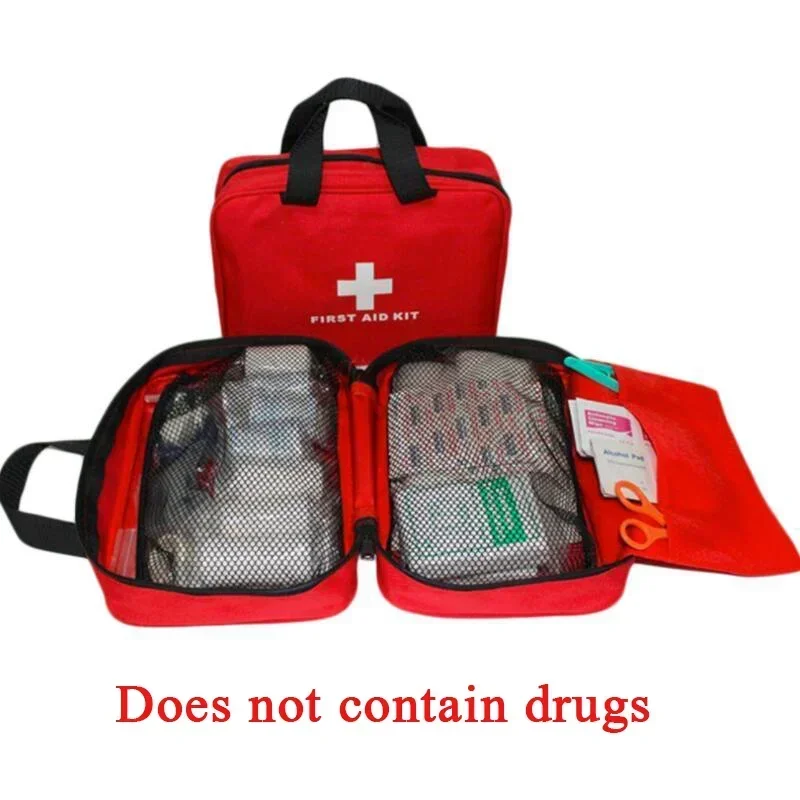Portable Emergency Medical Bag First Aid Storage Box for Household Outdoor Travel Camping Equipment Medicine Survival Kit