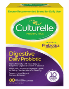 Culturelle Digestive Health Probiotic, 80 Vegetarian Capsules