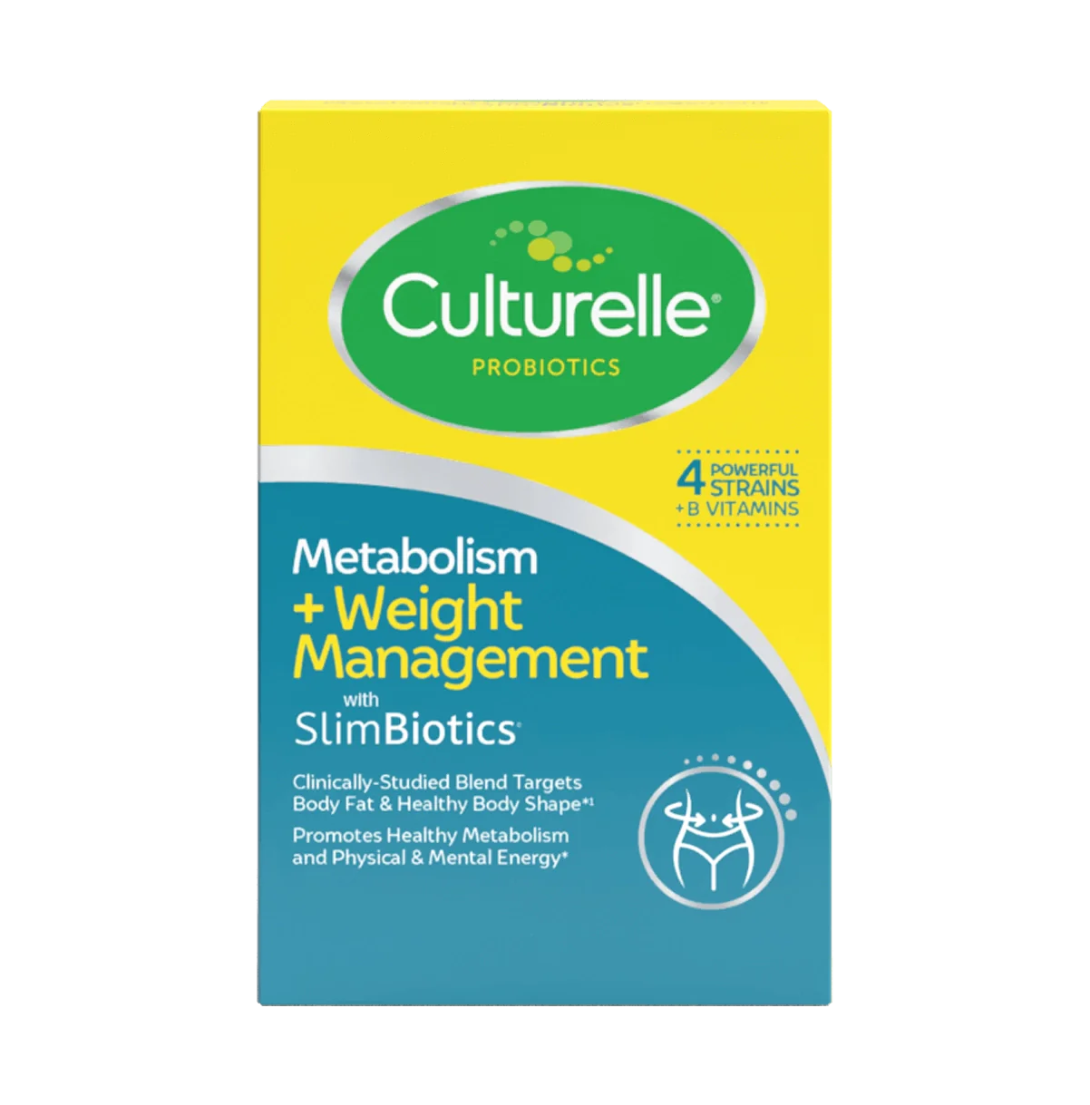 Culturelle® Metabolism + Weight Management with SlimBiotics® Capsules