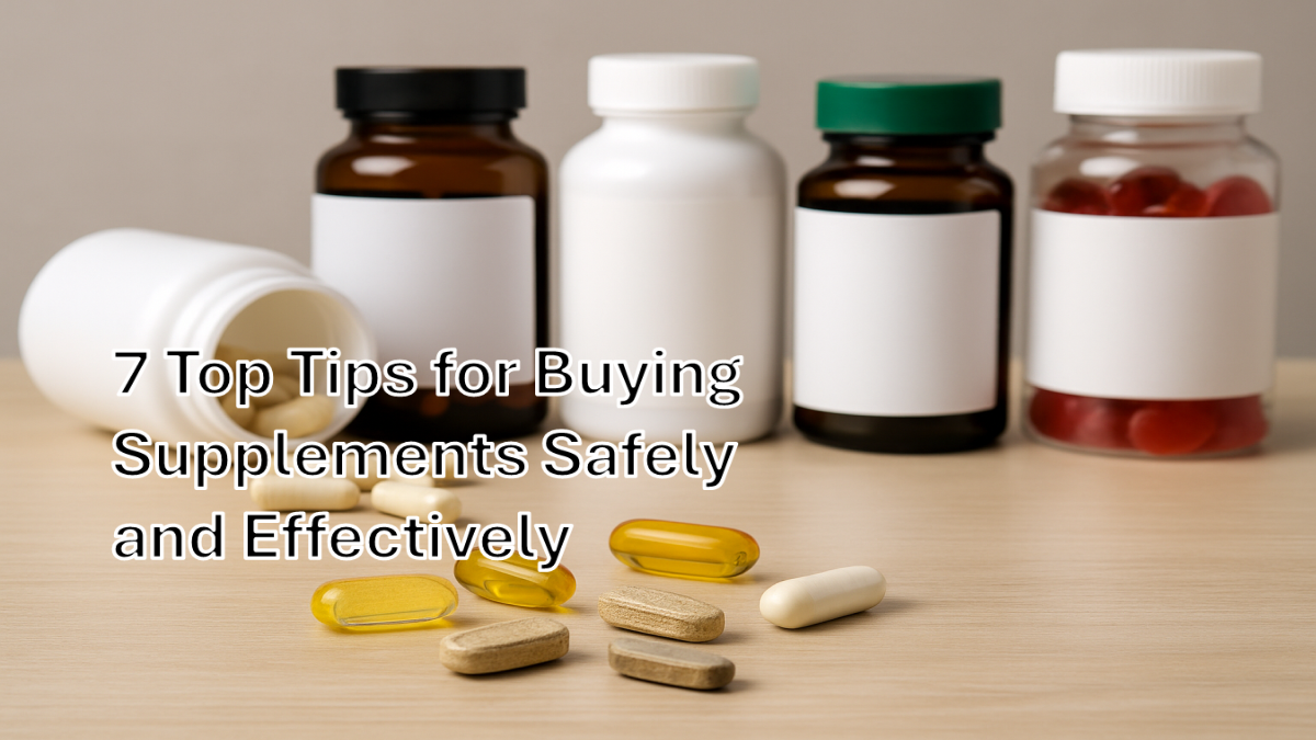 7 Top Tips for Safe and Effective Supplement…