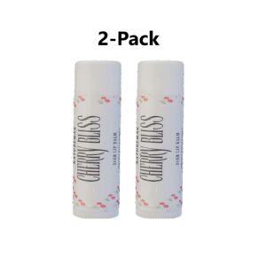 NatureMak Lip Balm Cherry Bliss – 2pk, 0.14oz – Smooth & Nourishing, w/ Coconut